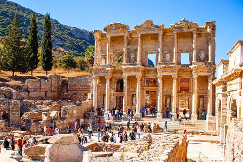 Kuşadası port: Ephesus Guided Tour with Turkish Food Tasting