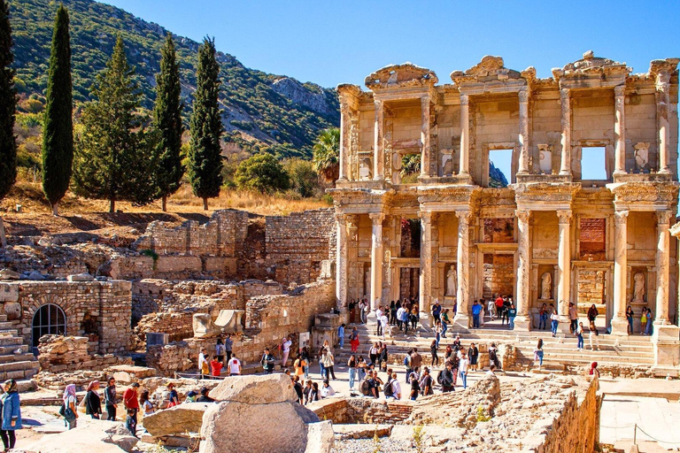 Kuşadası port: Ephesus Guided Tour with Turkish Food Tasting