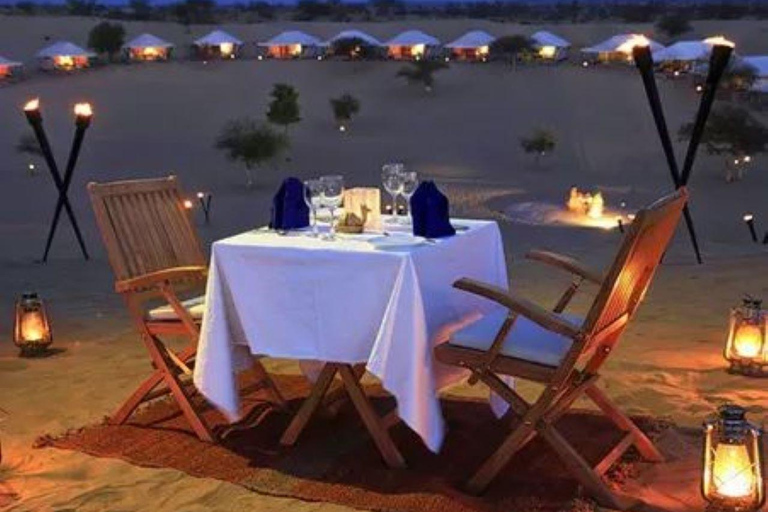 Jodhpur: Luksusowa wyprawa na pustynię z jazdą na wielbłądzie i ucztąJodhpur: luksusowa wyprawa na pustynię z jazda na wielbłądzie i ucztą