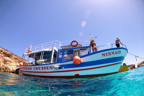 St Pauls : Visite des îles Gozo et Comino, du Lagon Bleu et des Seacaves