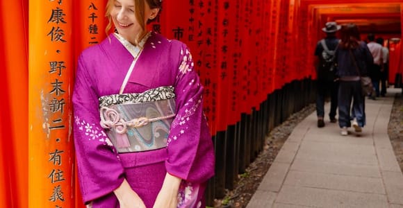 Kyoto: Kimono Experience at Fushimi Inari Shrine