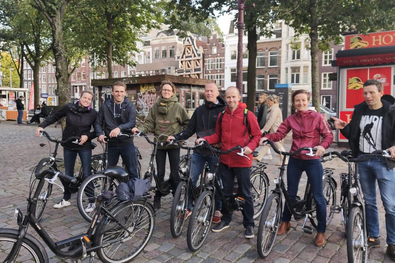 Passeio de bicicleta em Amsterdã com um guia local que fala francês!