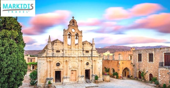 From Rethymno: Arkadi, Melidoni, Margarites, oliveoilfactory
