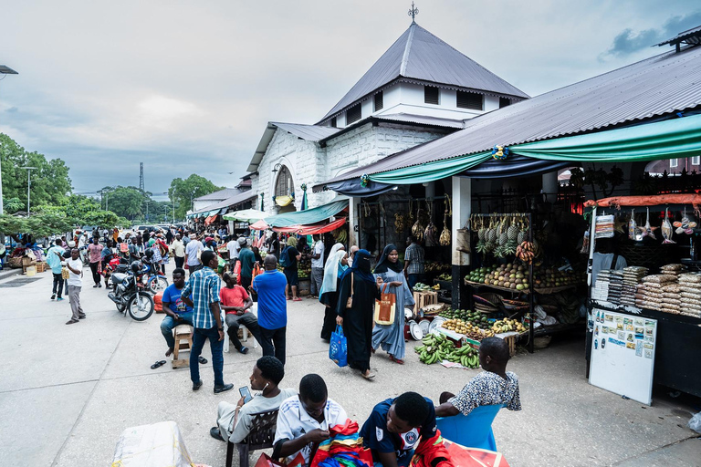 Mnemba island, Dolphin and Stone town tour with transfer WITH TRANSFER - WITH LUNCH