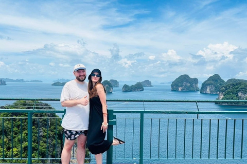 Phuket : sortie en bateau à longue queue privé dans la baie de Phang NgaPhuket : sortie privée en bateau à longue queue dans la baie de Phang Nga