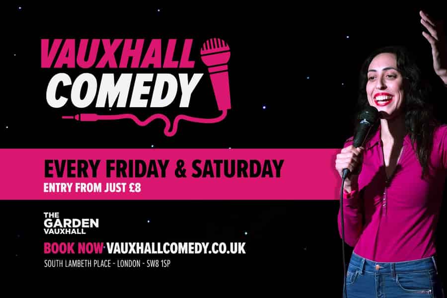 Eintrittskarte für Vauxhall Comedy. Foto: GetYourGuide