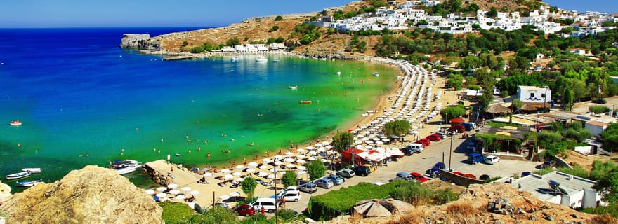 Excursion de luxe à Rhodes comprenant Lindos, la vieille ville et une dégustation de vin