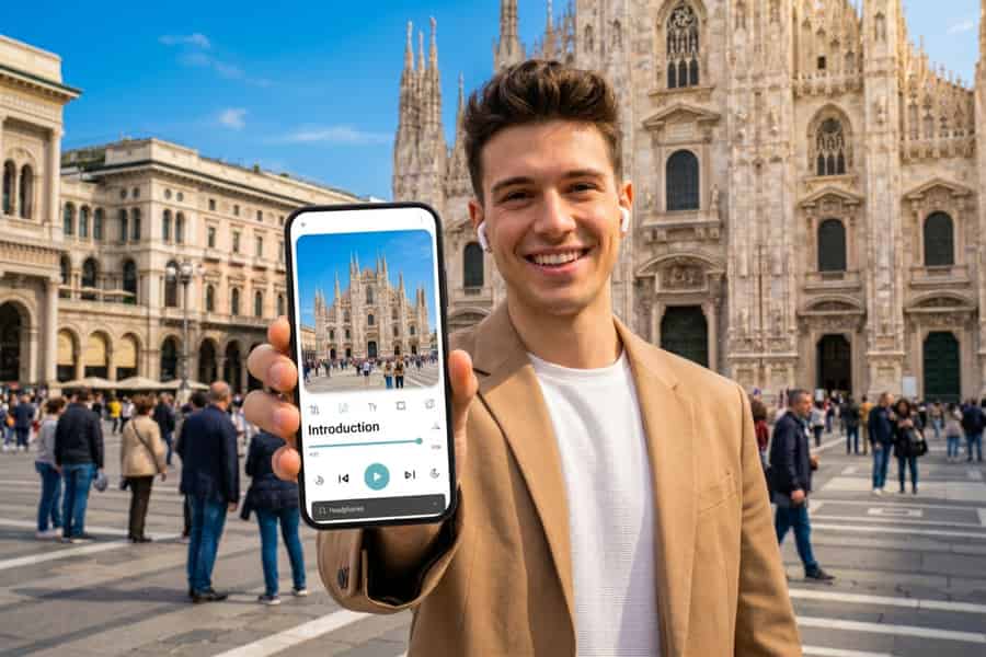 Mailand: Duomo-Ticket inkl. Terrasse mit dem Aufzug & Audiotour. Foto: GetYourGuide Mailand: Duomo-Ticket inkl. Terrasse mit dem Aufzug & Audiotour. Foto: GetYourGuide
