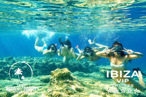 Ibiza: 2 islands & 1 beach — Es Vedra, Atlantis & Espalmador ADVANCE TICKET with 5h Advance Open Bar, Lunch & Dinner