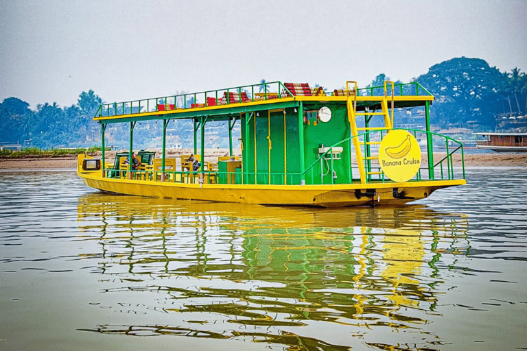 Two Rivers Sunset Cruise in Luang Prabang with Food & Drinks