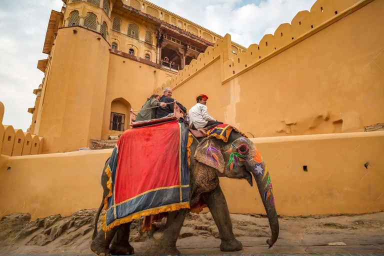 Visite privée du patrimoine de Jaipur au départ de Delhi