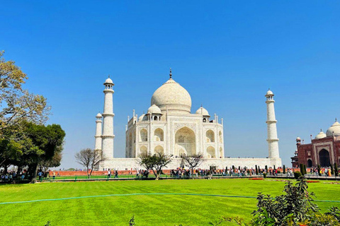 From Delhi : 2-days Taj Mahal & Agra Trip with Accommodation From Delhi : Car + Guide + Lunch + Tickets with 3 Star Hotel