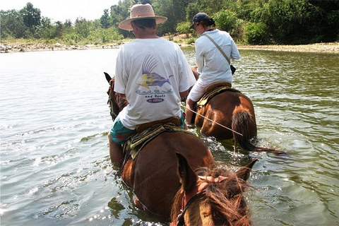 Puerto Escondido: Ridning till de varma källorna i Atotonilco.