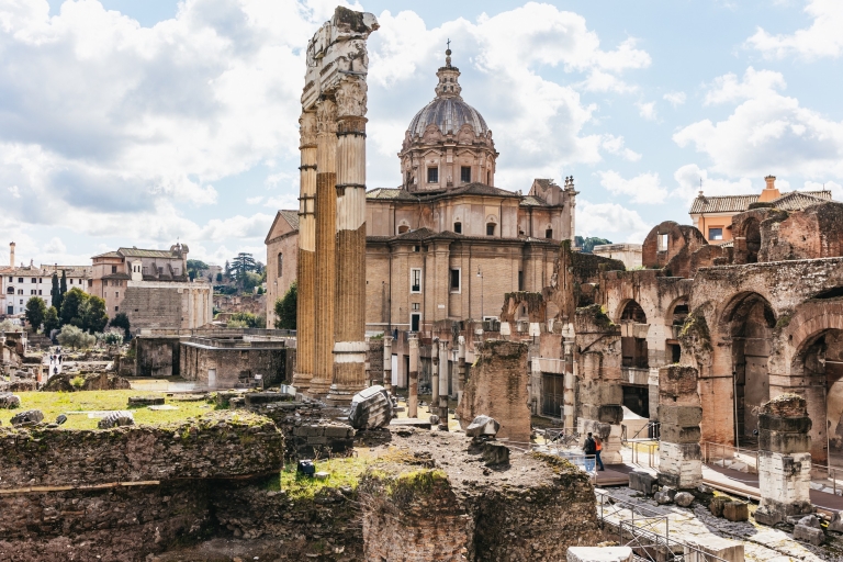 Rom: Kolosseum, Forum Romanum & Palatin-Hügel ohne AnstehenKolosseum-Arena, Forum Romanum & Palatin: Tour auf Deutsch