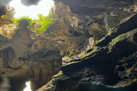 Excursão de aventura à gruta de Jomblang e à gruta de Pindul