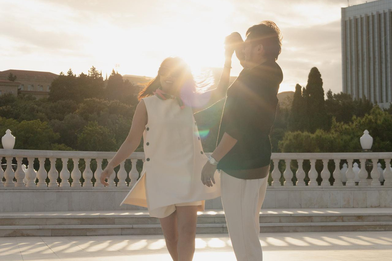 巴库城市与黄金时刻摄影体验巴库城市和黄金时刻摄影体验