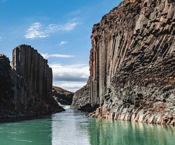 Fra Seydisfjordur: Utflukt til land i Stuðlagil Canyon