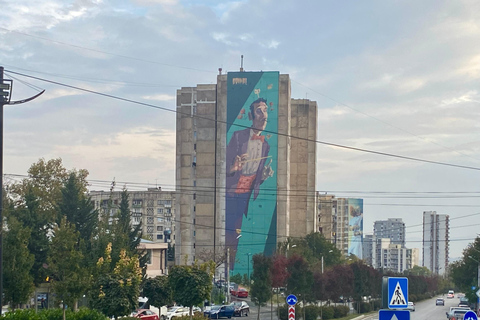 Tiflis: más de 100 graffitis y murales, visita guiada por el arte callejeroTiflis: Tour de Arte Callejero con almuerzo