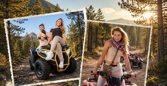 Antalya: Quad & Buggy Safari Adventure w/Zipline Experience