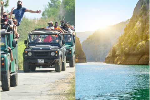 Side : safari en jeep 4x4 au Green Canyon avec déjeuner nature