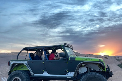Moab Jeep TourSonnenuntergang Moab Jeep Tour