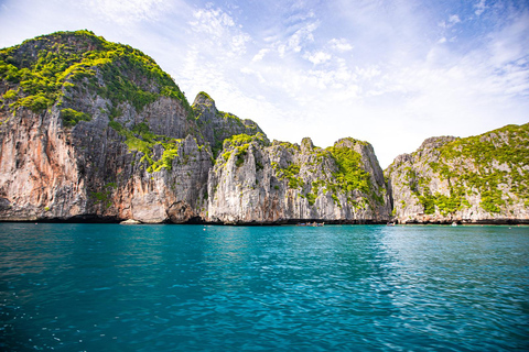 Phi Phi: Tour di un giorno intero alle isole Phi Phi e al tramonto in motoscafo