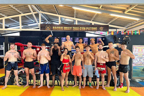 Patong : cours de boxe thaïlandaise au Rachai Muay Thai GymSéance de boxe thaïlandaise - Cours collectif