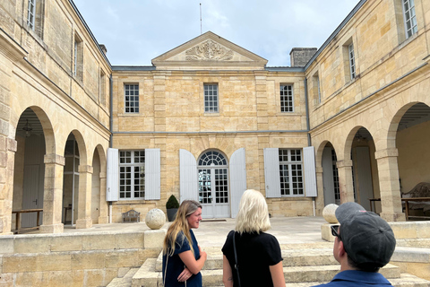 Bordeaux : Visite en petit groupe du Médoc (Mercedes EQV de luxe)