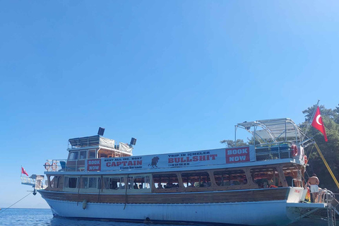 Marmaris: Captain Bulls Boat Trip with BBQ & Drinks Boat Trip with BBQ & Soft Drinks