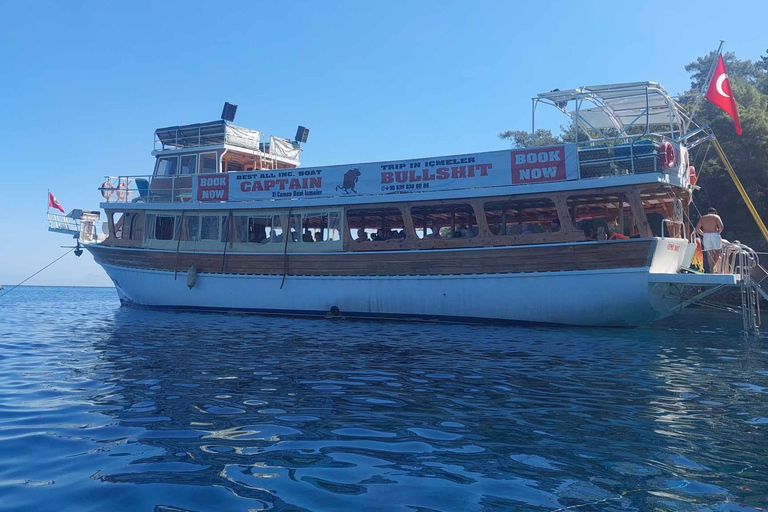 Marmaris: Captain Bulls Boat Trip with BBQ & Drinks Boat Trip with BBQ & Soft Drinks