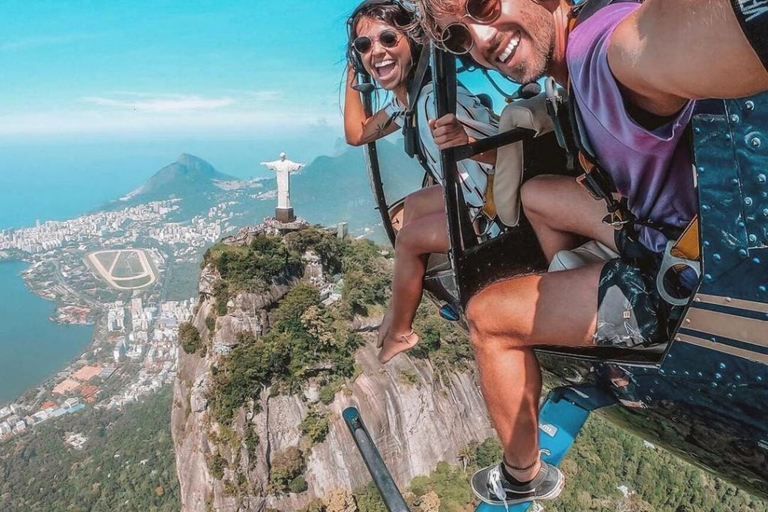 Rio de Janeiro : Tour d'hélicoptère de 30 minutesRio de Janeiro : Tour d'hélicoptère de 30 minutes avec portes fermées