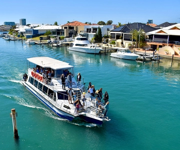Mandurah: Crucero con Delfines y Vistas con Almuerzo Opcional