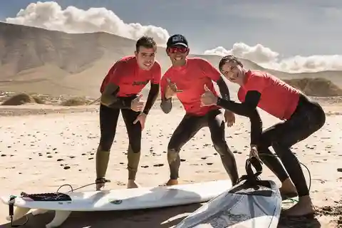 Famara Surf Lesson with a real Pro