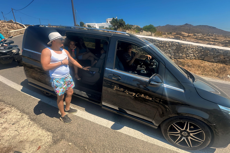 Visite de 4 heures à Mykonos en espagnol4 heures de visite de Mykonos en anglais