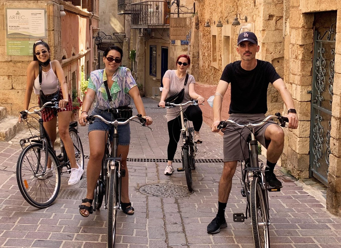 Chania: Byens højdepunkter - cykeltur i lille gruppe