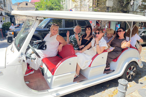 Tbilisi: tour met elektrische auto en kabelbaan met gids