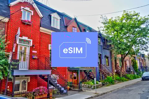 Montreal: Canadá eSIM Roaming Plan de Datos Móviles