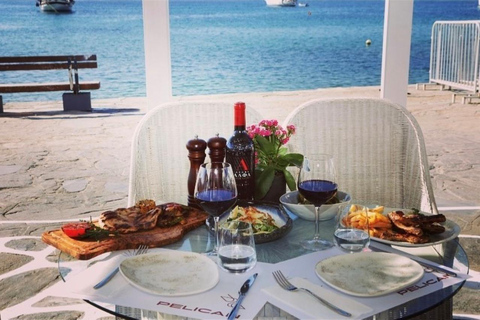 Privat tur på ön Mykonos &amp; grekisk lunch/middag (ingår)