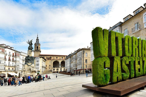 Depuis Bilbao : Région viticole de la Rioja avec vignobles et Vitoria-Gasteiz