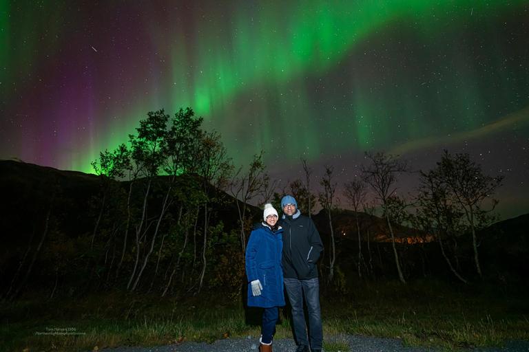 Tromsø:Northern Lights Tour with Photo and Suits.Local Guide Tromsø: Northern Lights Tour with Photos and Warm Suits