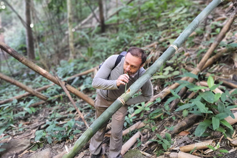 Chiang Rai: 2-Day Jungle Trek only walk with Waterfall