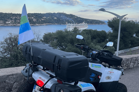 NICE BY ELECTRIC QUAD:panoramic tour from Nice with snack