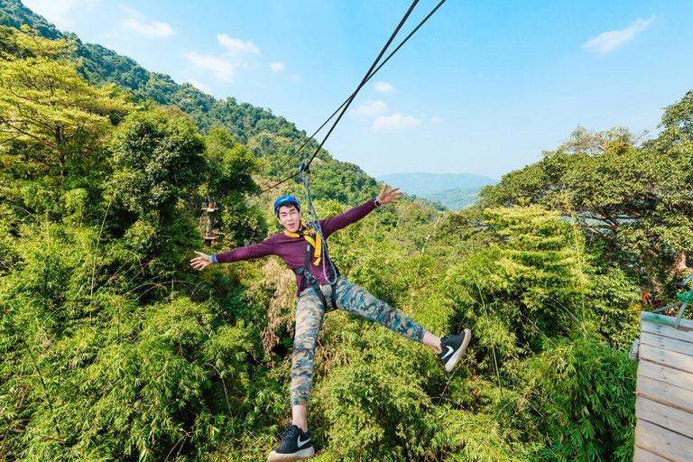 Chiang Mai: Zipline-avontuur bij Skyline Jungle LugeEXPRESS-pakket