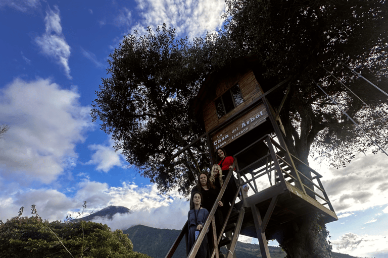 Cotopaxi och Baños Tour på en dag - Allt ingår från QuitoEnkel rundtur (biljetter ingår ej)