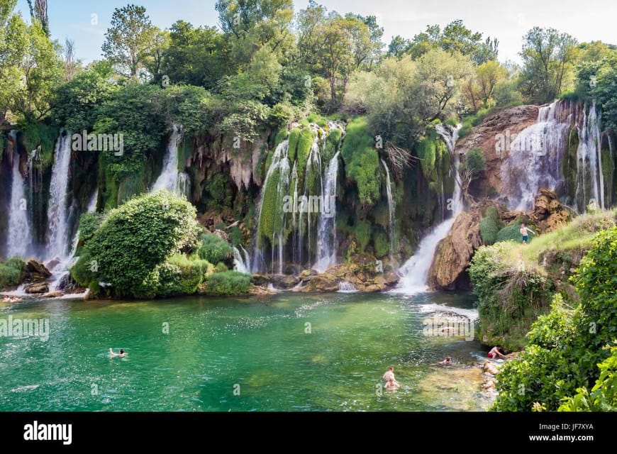 Excursión de un día al puente viejo de Mostar y a las cascadas de ...