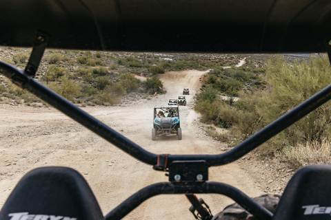 Visite guidée du désert de Sonoran en quad et en UTVTour guidé de 3 places en UTV