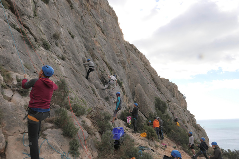 Batismo de escalada em Alicante