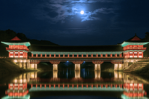 Au départ de Busan : visite du patrimoine UNESCO de Gyeongju avec vue nocturneGyeongju : départ de Busan pour une visite guidée du patrimoine de l&#039;UNESCO avec vue nocturne