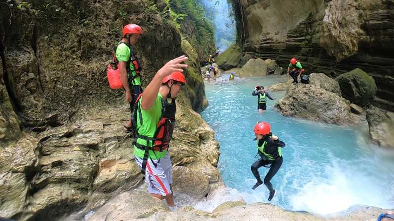 Cebu: Moalboal Sardine Snorkel and Kawasan Canyoneering Tour