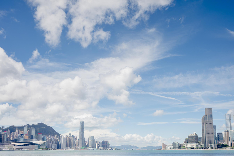 Victoria Harbour Shoreline Bike + Street Food Half-day Tour